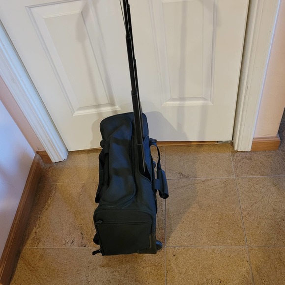 Tumi Black Rolling Travel Bag - Picture 11 of 14